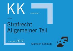 Cover Strafrecht Allgemeiner Teil, Karteikarten / Alpmann-Cards, Karteikarten (KK)