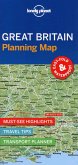 Lonely Planet Great Britain Planning Map