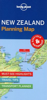 Lonely Planet New Zealand Planning Map - Lonely Planet