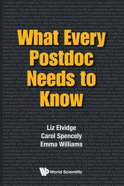 WHAT EVERY POSTDOC NEEDS TO KNOW - Elvidge, Liz (Imperial College London, Uk); Spencely, Carol (Univ Of Surrey, Uk); Williams, Emma (Ejw Solutions Ltd, Uk)