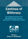 Continua of Biliteracy an Ecological Fra: An Ecological Framework for Educational Policy, Research, and Practice in Multilingual Settings
