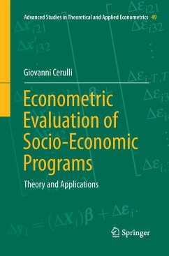 Econometric Evaluation of Socio-Economic Programs - Cerulli, Giovanni