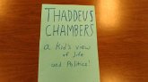 Thaddeus Chambers: A kid's view of life and politics (eBook, ePUB)