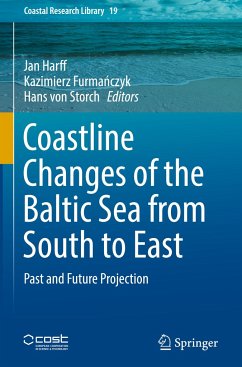 Coastline Changes of the Baltic Sea from South to East