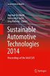 Sustainable Automotive Technologies 2014 - Bild 1