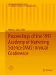 Proceedings of the 1991 Academy of... - Bild 1