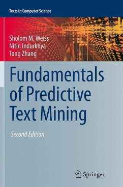 Fundamentals of Predictive Text Mining - Weiss, Sholom M.;Indurkhya, Nitin;Zhang, Tong