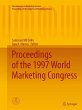Proceedings of the 1997 World Marketing... - Bild 1