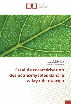 Essai de caractérisation des actinomycètes dans la wilaya de ouargla - Aloui, Nabiha;Bouras, Noureddine;Hamdi-Aissa, Belhadj