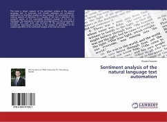 Sentiment analysis of the natural language text automation