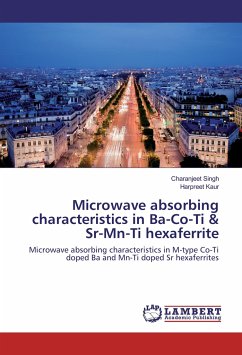 Microwave absorbing characteristics in Ba-Co-Ti & Sr-Mn-Ti hexaferrite