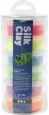 Creativ Company Silk Clay®, Neonfarben, 6x14 g