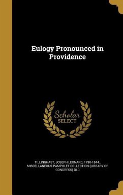 Eulogy Pronounced in Providence