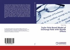 Taylor Rule Based Model of Exchange Rate with Wealth Effects - Wang, Rudan