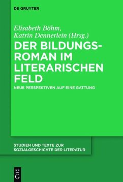 Der Bildungsroman im literarischen Feld (eBook, ePUB)