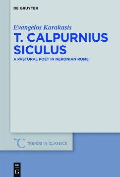 T. Calpurnius Siculus (eBook, ePUB) - Karakasis, Evangelos