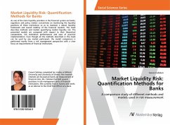 Market Liquidity Risk: Quantification Methods for Banks