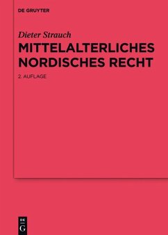 Cover Mittelalterliches nordisches Recht (eBook, ePUB)