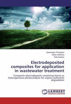 Electrodeposited composites for application in wastewater treatment