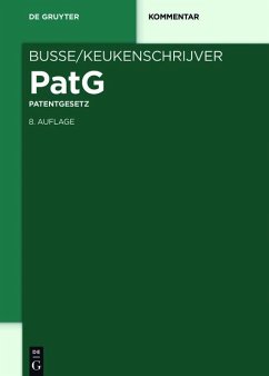 Patentgesetz (eBook, ePUB)
