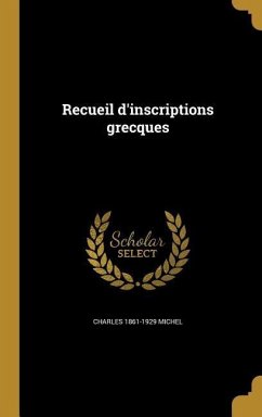 Recueil d'inscriptions grecques