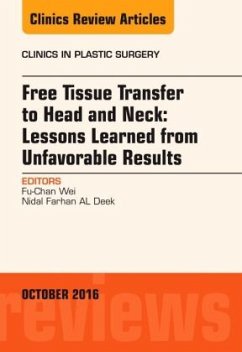 Free Tissue Transfer to Head and Neck: Lessons Learned from Unfavorable Results, An Issue of Clinics in Plastic Surgery - Wei, Fu-Chan;AL Deek, Nidal Farhan