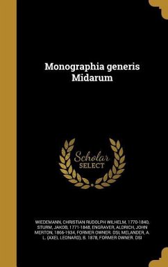 Cover Monographia generis Midarum