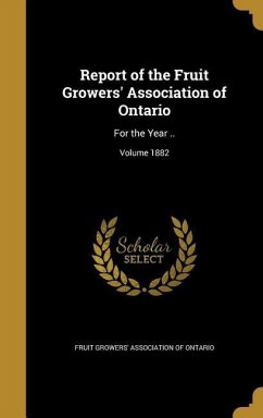 Report of the Fruit Growers' Association of Ontario