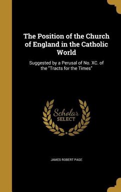 The Position of the Church of England in the Catholic World