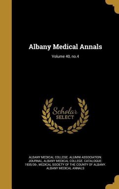 Albany Medical Annals; Volume 40, no.4