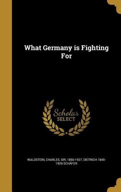 What Germany is Fighting For - Schäfer, Dietrich