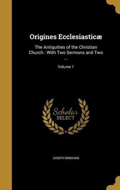 Cover Origines Ecclesiasticæ