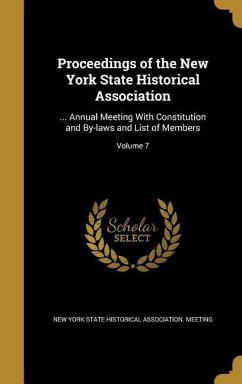 Proceedings of the New York State Historical Association