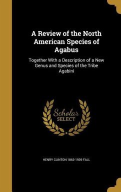 A Review of the North American Species of Agabus