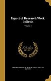 REPORT OF RESEARCH WORK BULLET