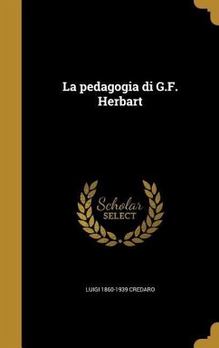 Cover La pedagogia di G.F. Herbart