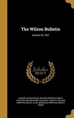 The Wilson Bulletin; Volume 33, 1921