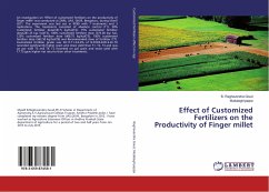 Effect of Customized Fertilizers on the Productivity of Finger millet