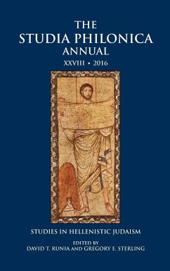 The Studia Philonica Annual XXVIII, 2016