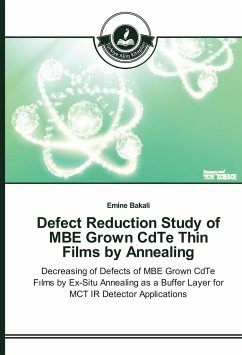 Defect Reduction Study of MBE Grown CdTe Thin Films by Annealing