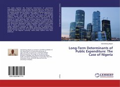 Long-Term Determinants of Public Expenditure: The Case of Nigeria