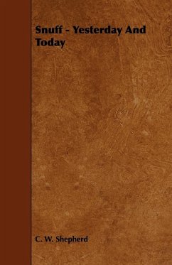 Cover Snuff - Yesterday And Today (eBook, ePUB)