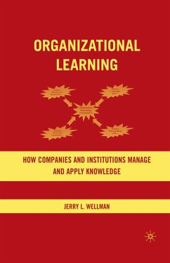 Organizational Learning (eBook, PDF) - Wellman, J.