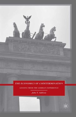 The Economics of Codetermination (eBook, PDF) - Addison, J.