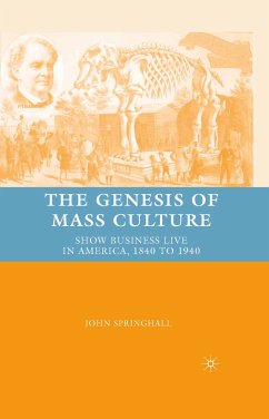 The Genesis of Mass Culture (eBook, PDF) - Springhall, J.