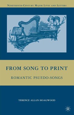 From Song to Print (eBook, PDF) - Hoagwood, T.