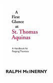 A First Glance at St. Thomas Aquinas (eBook, ePUB)
