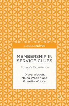 Membership in Service Clubs (eBook, PDF) - Wodon, Divya; Wodon, Naina; Wodon, Quentin