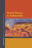 Grand Theory in Folkloristics (eBook, ePUB)