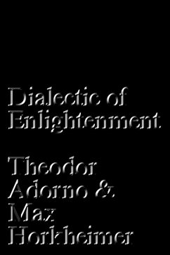 Dialectic of Enlightenment (eBook, ePUB) - Horkheimer, Max; Adorno, Theodor